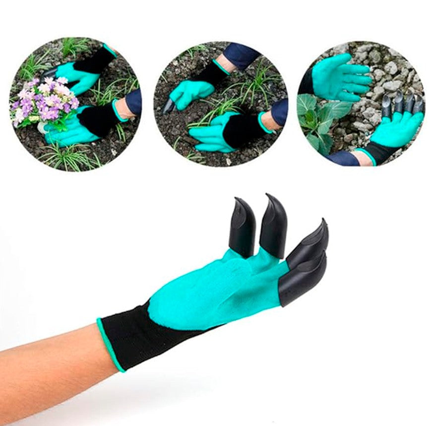 GUANTES DE JARDIN CON GARRAS